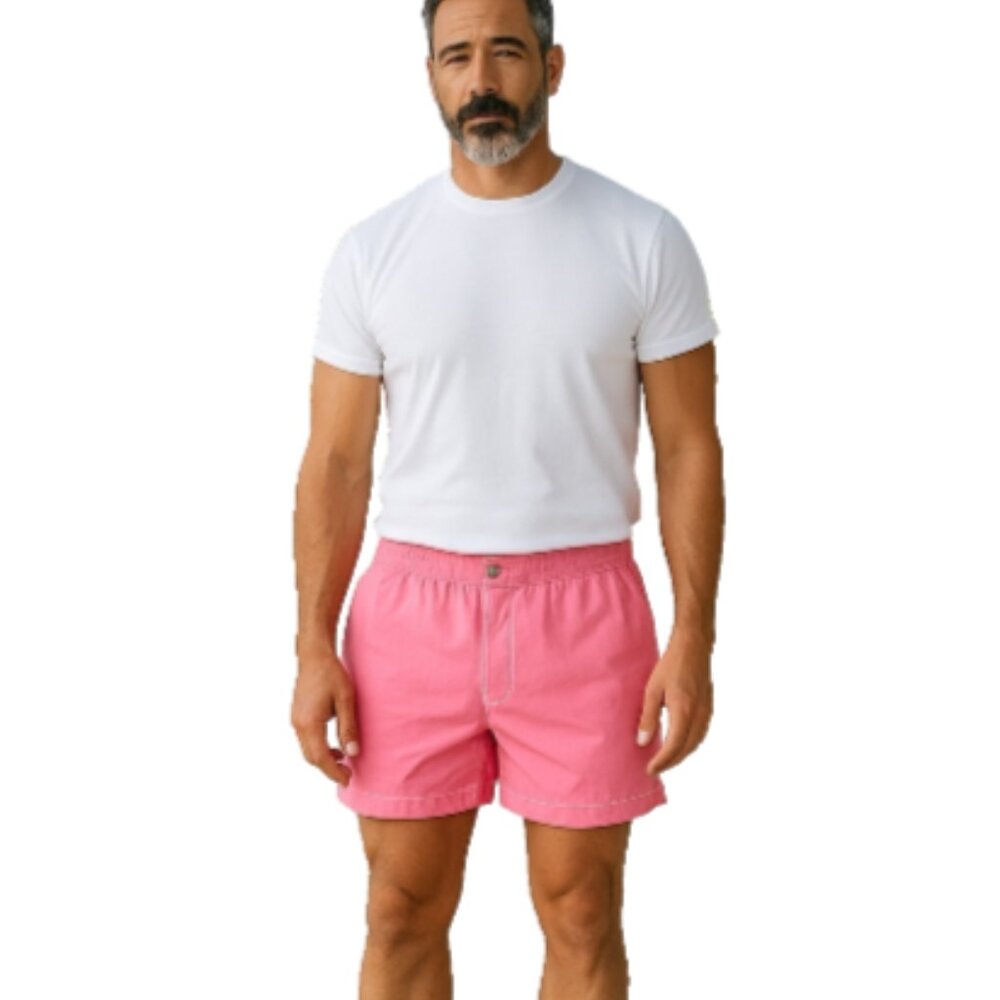 Men’s Swim Trunks XL Pink Mesh Lined The Men’s Store Bloomingdale’s NEW